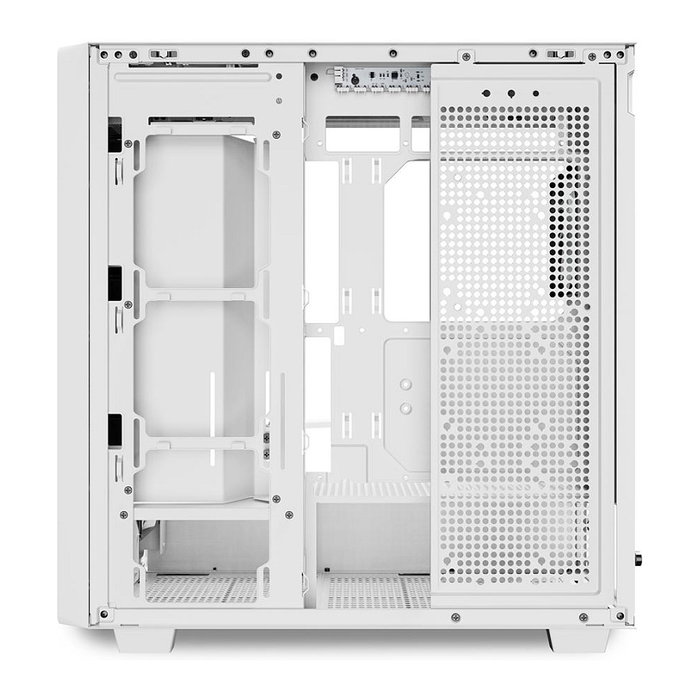 Sharkoon Rebel C70G RGB ATX Caja Gaming Full Tower con Panel de Cristal Templado, Blanco