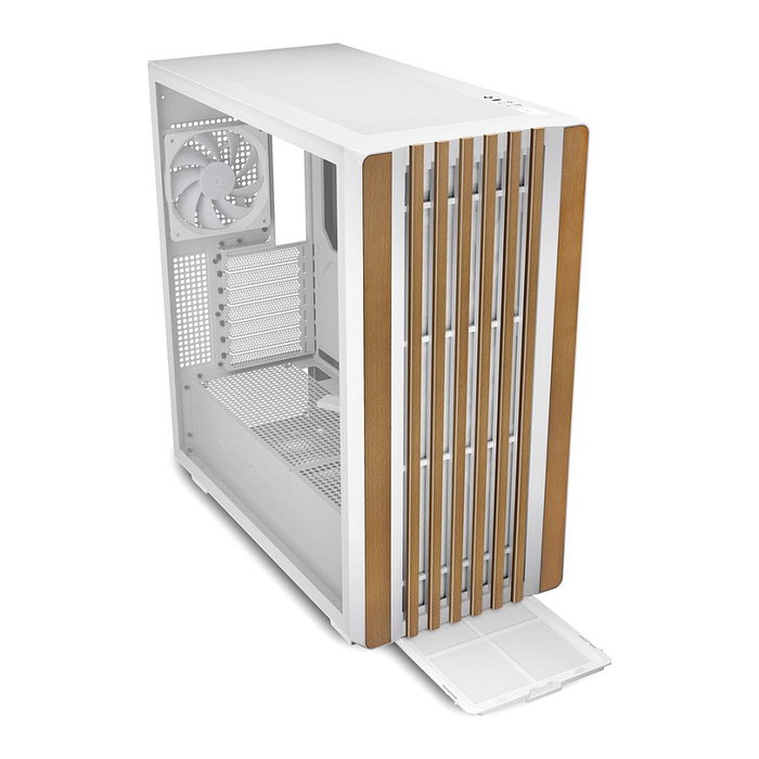 Sharkoon REBEL C70G RGB White Madera ATX Full Tower
