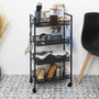 Home Deco Factory Mesa Camarera 4 Baldas Essentiel