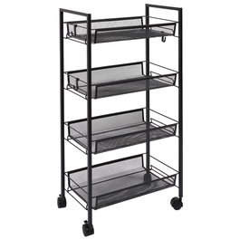 Home Deco Factory Mesa Camarera 4 Baldas Essentiel