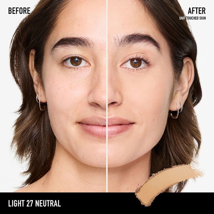 Bare Minerals Barepro 24hr Base de Maquillaje en Polvo Compacta #27 Neutral - 8g | Cobertura Total 24H Mate