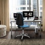 PIQUERAS Y CRESPO Silla de oficina Aýna Pistacho sin brazos