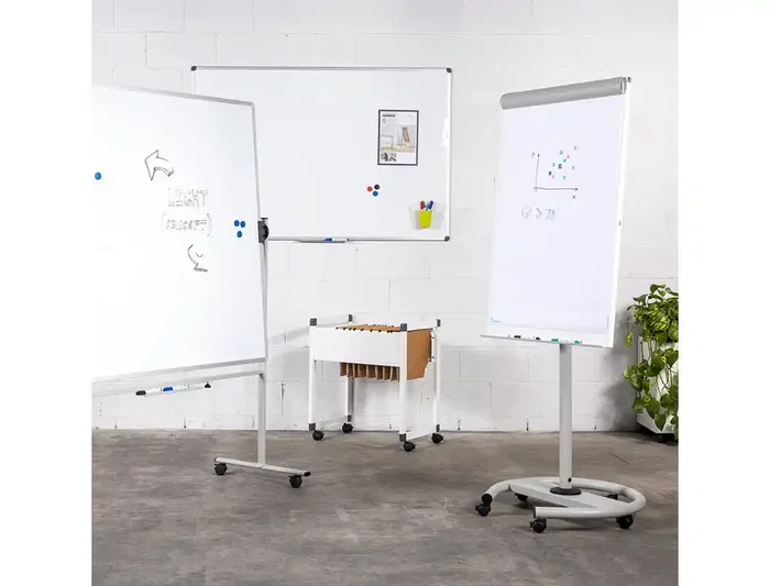 Rocada Pizarra Blanca Magnética Lacada con Marco de Aluminio 120x180 cm Rocada Pizarra Blanca Magnética Lacada con Marco de Aluminio 120x180 cm