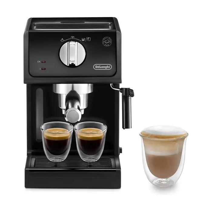 Delonghi ECP31.21 Cafetera espresso con bomba - 15 bares - Negra Delonghi ECP31.21 Cafetera espresso con bomba - 15 bares - Negra