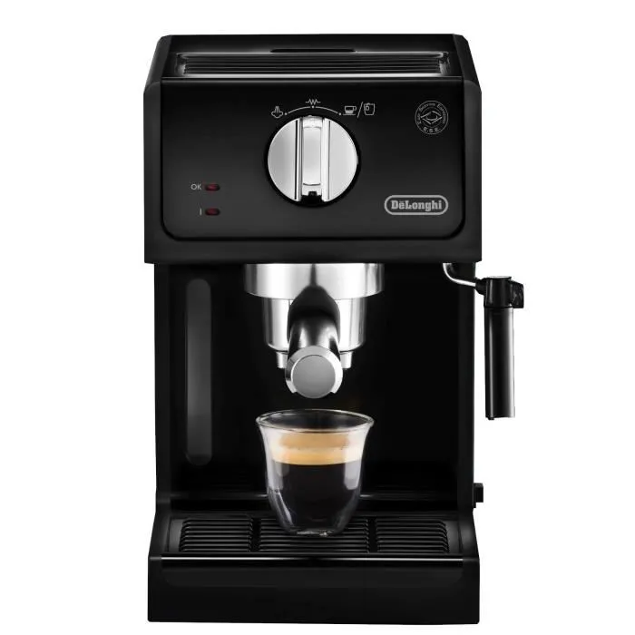 Delonghi ECP31.21 Cafetera espresso con bomba - 15 bares - Negra Delonghi ECP31.21 Cafetera espresso con bomba - 15 bares - Negra