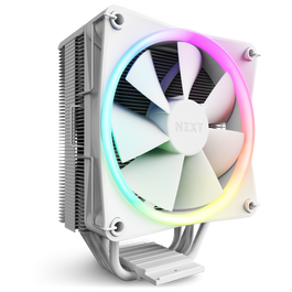 NZXT RC-TR120-W1 Refrigerador de aire para procesador T120 RGB, ventilador de 12 cm, Blanco