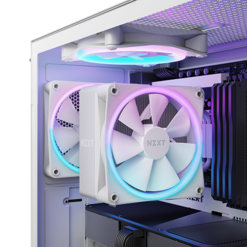 NZXT RC-TR120-W1 Refrigerador de aire para procesador T120 RGB, ventilador de 12 cm, Blanco