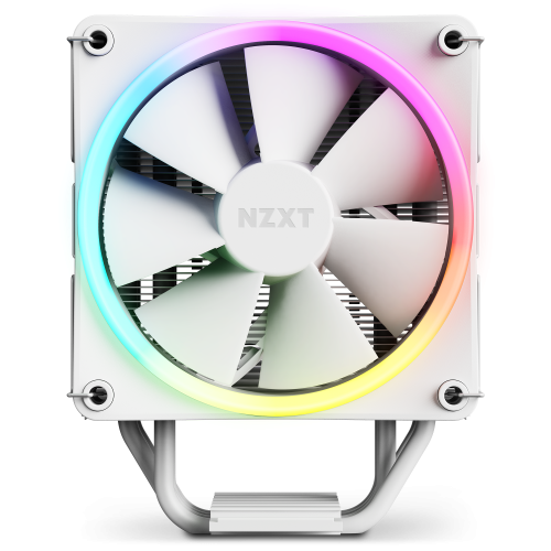 NZXT RC-TR120-W1 Refrigerador de aire para procesador T120 RGB, ventilador de 12 cm, Blanco
