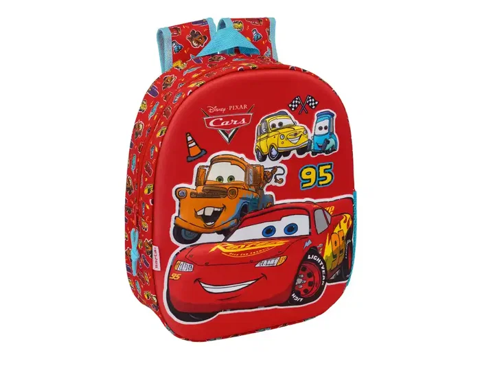 Safta Mochila 3D Cars Disney 27x33x10cm Safta Mochila 3D Cars Disney 27x33x10cm
