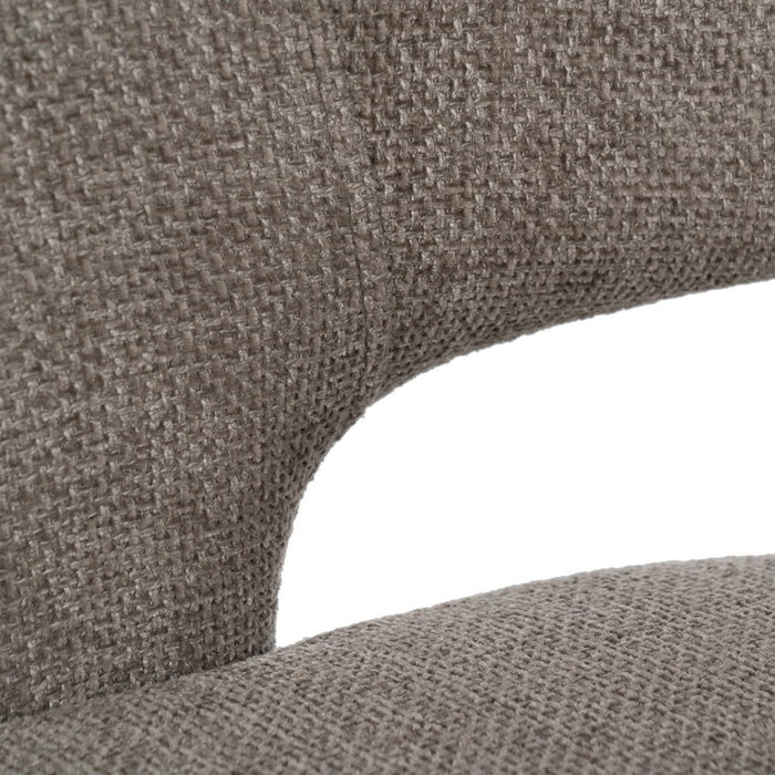 Silla Taupe Tejido-Metal Contract 57 X 56 X 81 cm (Set de 2) Silla Taupe Tejido-Metal Contract 57 X 56 X 81 cm (Set de 2)