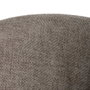 Silla Taupe Tejido-Metal Contract 57 X 56 X 81 cm (Set de 2)