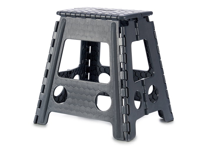 Kipit Taburete Plegable de Plástico, Antideslizante, Peso Máximo 150 kg, Dimensiones 39 x 32 x 40 cm (Abierto), Colores Blanco, Gris, Negro (Set de 6) Kipit Taburete Plegable de Plástico, Antideslizante, Peso Máximo 150 kg, Dimensiones 39 x 32 x 40 cm (Abierto), Colores Blanco, Gris, Negro (Set de 6)