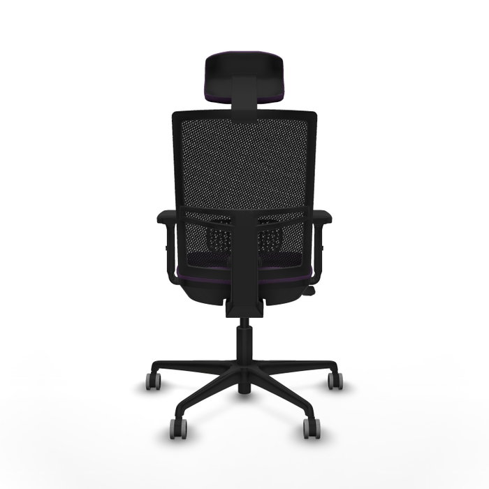 PIQUERAS Y CRESPO Silla de oficina Yunquera Morado y Negro PIQUERAS Y CRESPO Silla de oficina Yunquera Morado y Negro