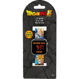 KIDS LICENSING Reloj LED Dragon Ball Super 18x7,5x3cm