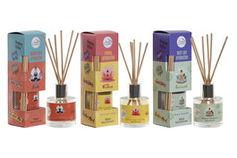 DKD Home Decor Ambientador Mikado Folk Multicolor 50 ml (6 Unidades)