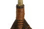 DKD Home Decor Escoba de Bambú y Fibra Decorativa Surtida