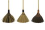 DKD Home Decor Escoba de Bambú y Fibra Decorativa Surtida