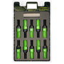 Omp Juego de 20 Tornillos de Rueda M14x1.5 con Protector Verde