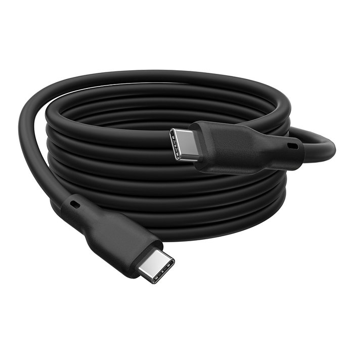 Digitus Cable USB 4.0 Tipo C - C Silicona 0,5m Negro