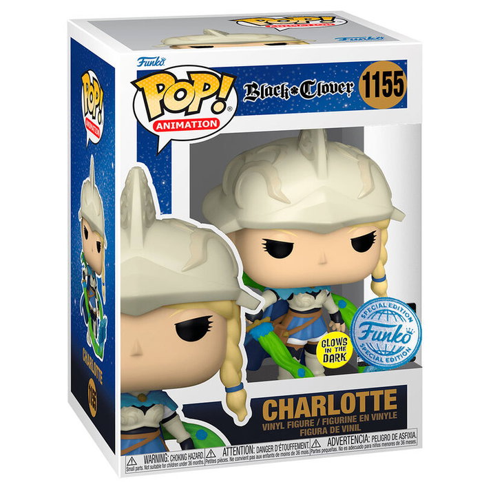 Funko Pop Black Clover Charlotte Exclusive