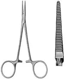 B. Braun Pinza Hemostatica Halsted Mosquito Recta 125 mm