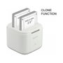 DeLOCK Estación de acoplamiento USB Type-C 3.2 para 2 x 2.5Pol SATA HDD/SSD con función de clonación Blanco