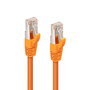 MicroConnect Cable de Red CAT6 S/FTP 0.5m Naranja Blindado