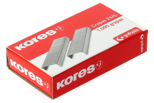 Grafoplas Grapas 24/6 Galvanizadas 1000 unidades Grafoplas Grapas 24/6 Galvanizadas 1000 unidades