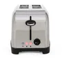Livoo Tostadora DOD196 de 2 rebanadas, 850 W, acero inoxidable, termostato con 7 niveles regulables
