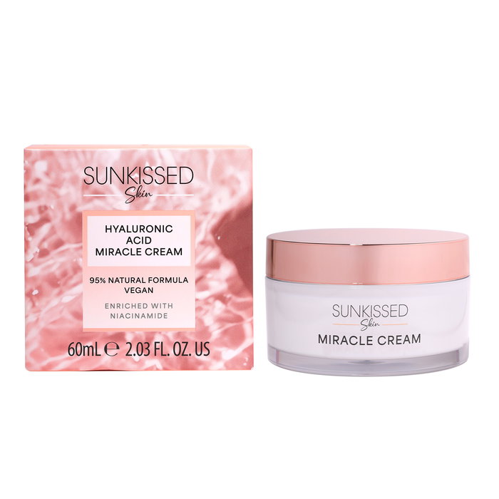 Sunkissed Skin Miracle 95% Natural Formular Vegan Cream 60ml Sunkissed Skin Miracle 95% Natural Formular Vegan Cream 60ml