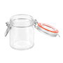 La Mediterranea Tarro Hermético de Vidrio con Clip 150 ml (48 Unidades)