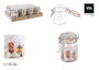 La Mediterranea Tarro Hermético de Vidrio con Clip 150 ml (48 Unidades)