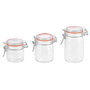 La Mediterranea Tarro Hermético de Vidrio con Clip 150 ml (48 Unidades)