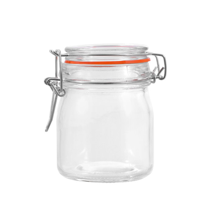 La Mediterranea Tarro Hermético de Vidrio con Clip 150 ml (48 Unidades) La Mediterranea Tarro Hermético de Vidrio con Clip 150 ml (48 Unidades)