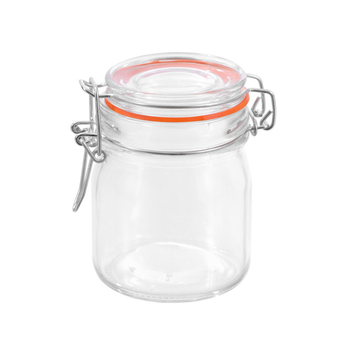 La Mediterranea Tarro Hermético de Vidrio con Clip 150 ml (48 Unidades) La Mediterranea Tarro Hermético de Vidrio con Clip 150 ml (48 Unidades)
