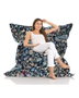 Atelier Del Sofa Silla de Grano Gigante, Relax en Jardín, 180x140x30 cm
