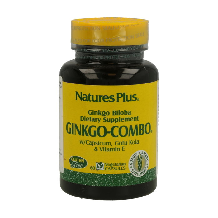 Natures Plus Ginkgo-Combo 60 cápsulas Natures Plus Ginkgo-Combo 60 cápsulas