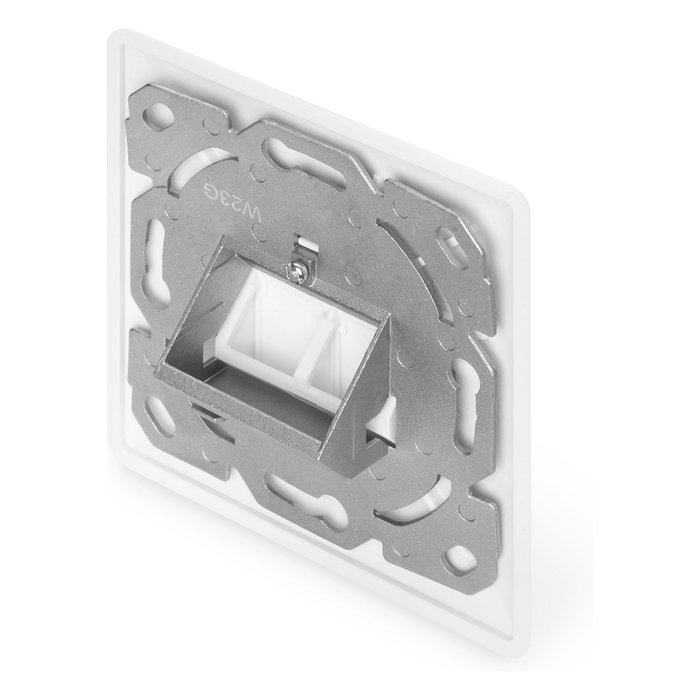 Digitus Panel frontal para módulo Keystone 80x80 Blanco
