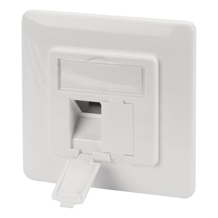 Digitus Panel frontal para módulo Keystone 80x80 Blanco