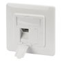 Digitus Panel frontal para módulo Keystone 80x80 Blanco
