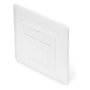 Digitus Panel frontal para módulo Keystone 80x80 Blanco