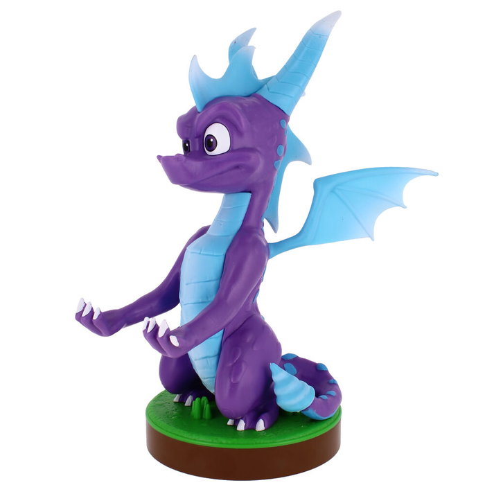 EXQUISITE GAMING Cable Guy Soporte Figura Spyro the Dragon 21cm para Mandos y Móviles