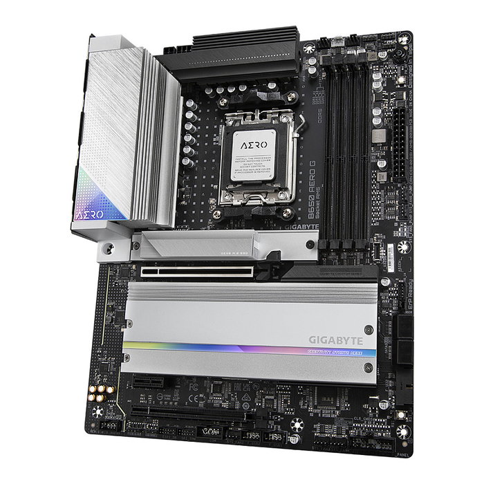 Gigabyte B650 Aero G Placa base AM5 DDR5 PCIe 5.0 M.2 WiFi 6E 2.5GbE USB 3.2 Gen 2