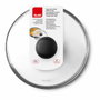 Ibili Tapa de cristal ø24 cm con pomo de baquelita