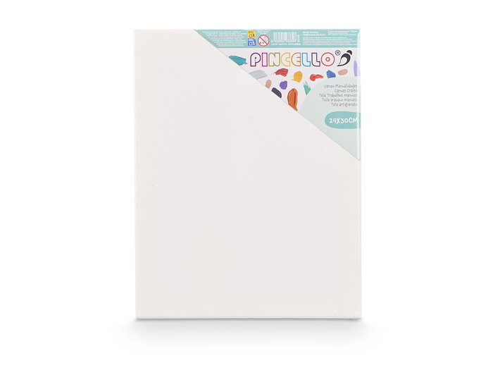 Pincello Lienzo Blanco 24 cm x 30 cm (Set de 24) Pincello Lienzo Blanco 24 cm x 30 cm (Set de 24)