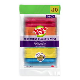 Scotch-Brite® Bayetas Microfibra 10 UD Colores Surtidos 31x29 cm