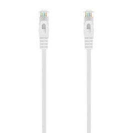 Aisens Cable de Red Latiguillo Rj45 LSZH Cat.6 UTP AWG24 Blanco 3,0 M para Redes Ethernet 10 Gigabit hasta 500 MHz Libre de Halógenos