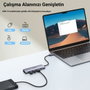 Ugreen Hub 6 en 1 CM511 20956A USB-C con HDMI 4K, 3x USB-A 3.0 y lectores SD/TF, Plata
