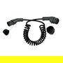 ROLINE EV-LADEKABEL SPIRALE.TYP2.1-PH Cable de Carga Tipo 2 1 Fase 5 Metros Negro