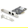 StarTech 2-Port 2.5 Gbit PCIe Network Card Intel I225-V Dual-Port LAN Card Multi-Gigabit NIC 2.5G PCI Express Server Desktop